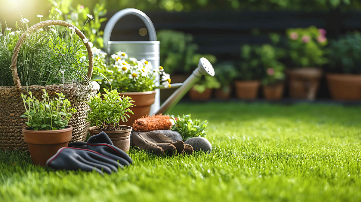 saját kertrész a földszinti lakásokhoz